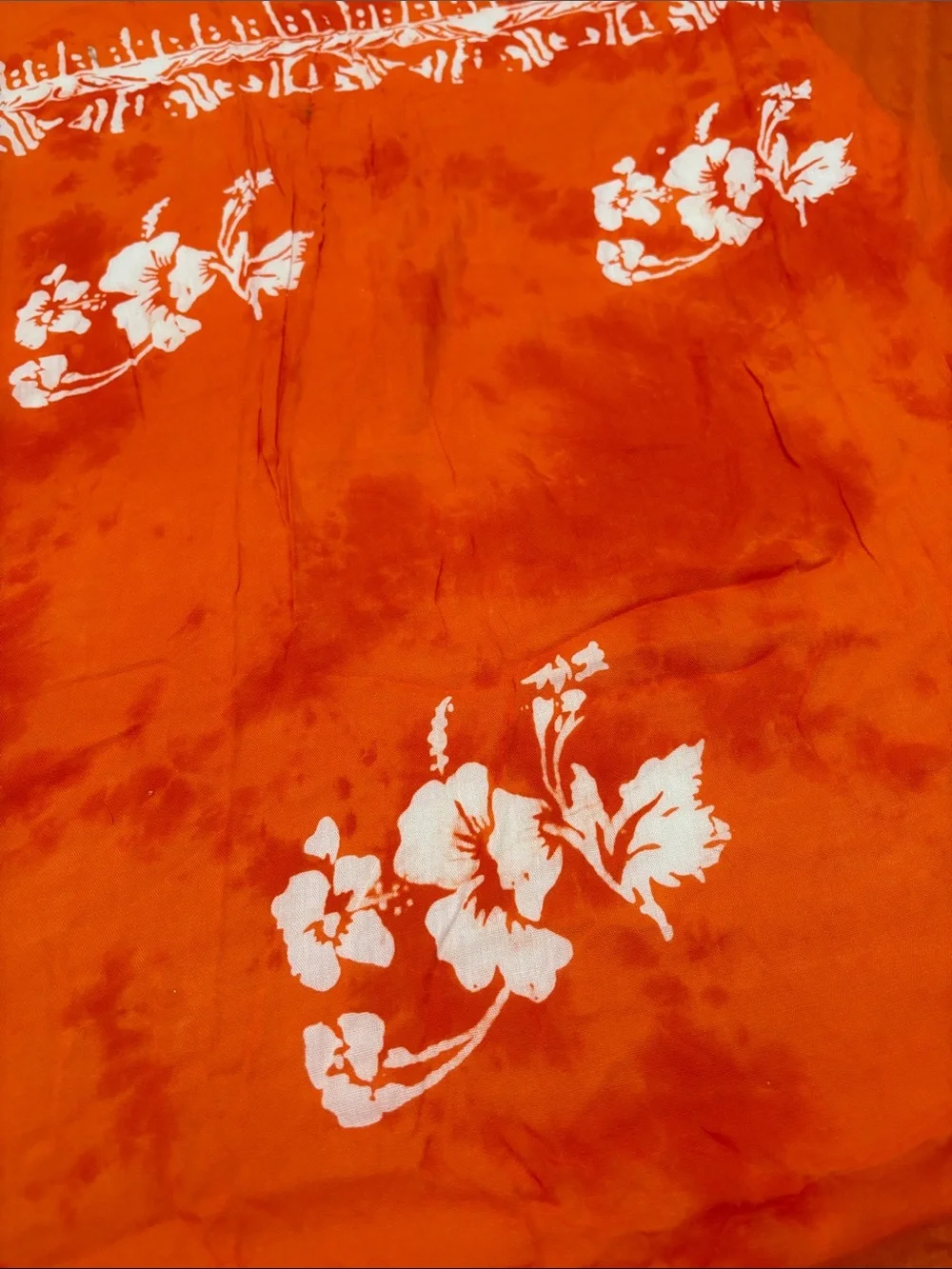Hawaiian Print Scarf